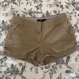 J. Crew chino shorts 2.5”